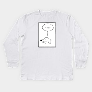 Heck. Pickles Comic Panel Kids Long Sleeve T-Shirt